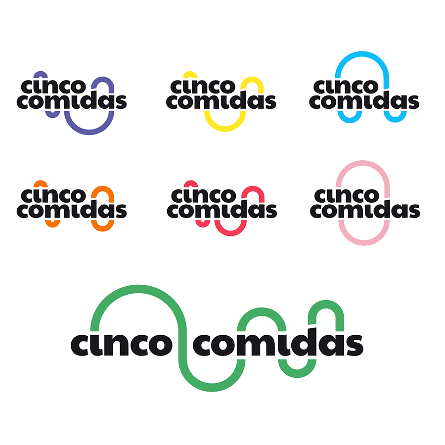 Cinco Comidas Logo